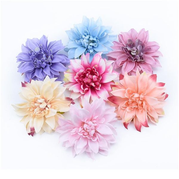 

artificial flowers 10cm decorative flowers wreaths fake plants stamen a cap silk gerbera ornamental flowerpot wedding ho qylcyz