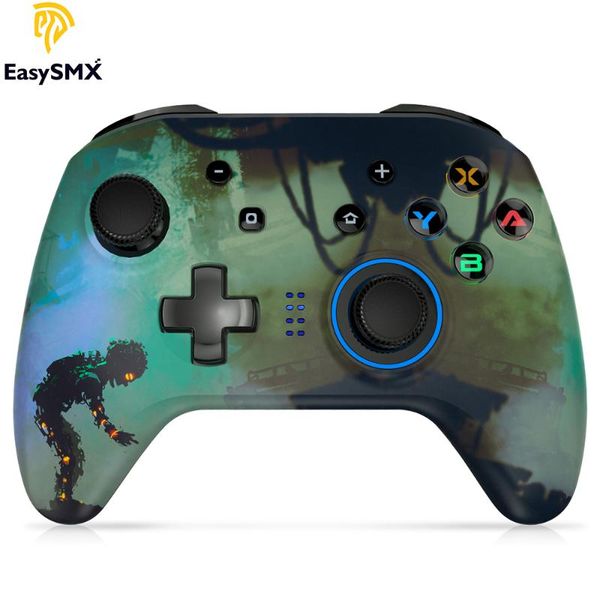

game controllers & joysticks easysmx esm-4108 bluetooth pro controller for switch/switch lite gamepad switch 6 axis groy control (s