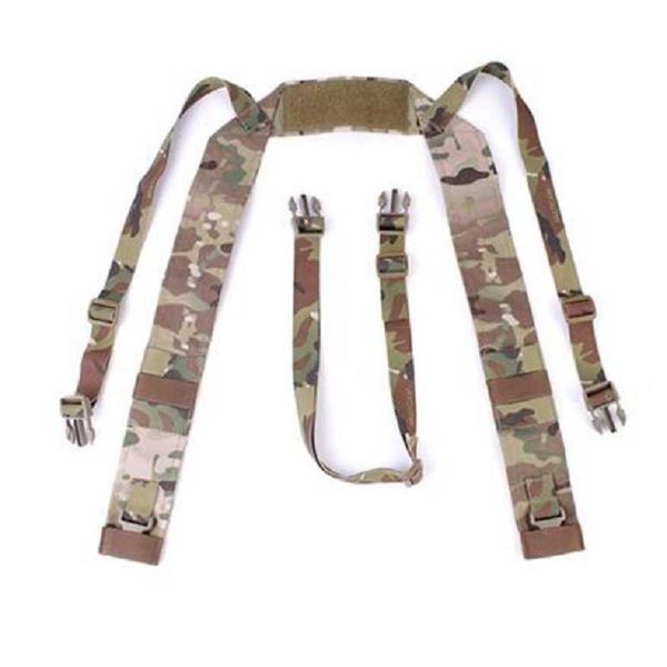 

h-shaped actical chest strap and shoulder strap -- suitable for 3, Camo;black