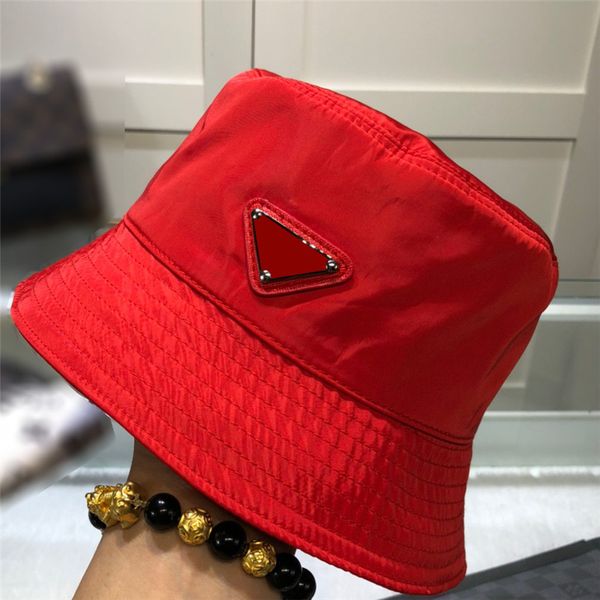 

men women designer bucket hat fashion summer triangle caps hats mens outdoor fitted fedora hat nylon casquette baseball cap, Blue;gray