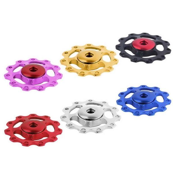 

bike derailleurs durable 11t alloy sealed mountain rear derailleur pulley bearing jockey wheel bicycle cycling repair personal tool