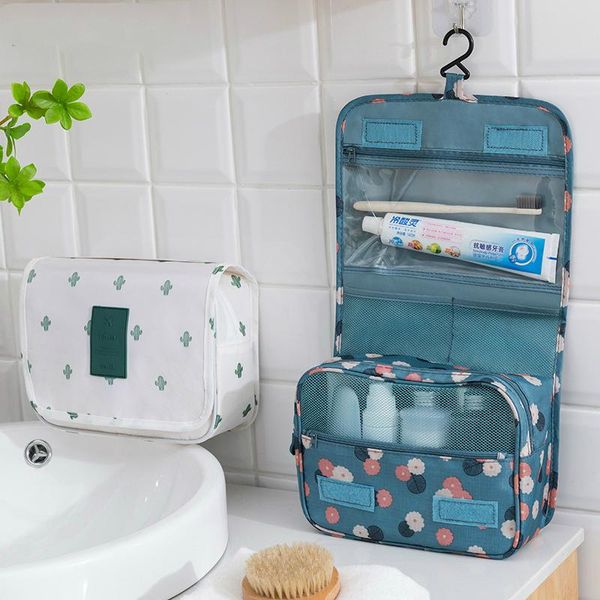 

storage bags women makeup travel cosmetic bag toiletries organizer waterproof neceser hanging bathroom wash