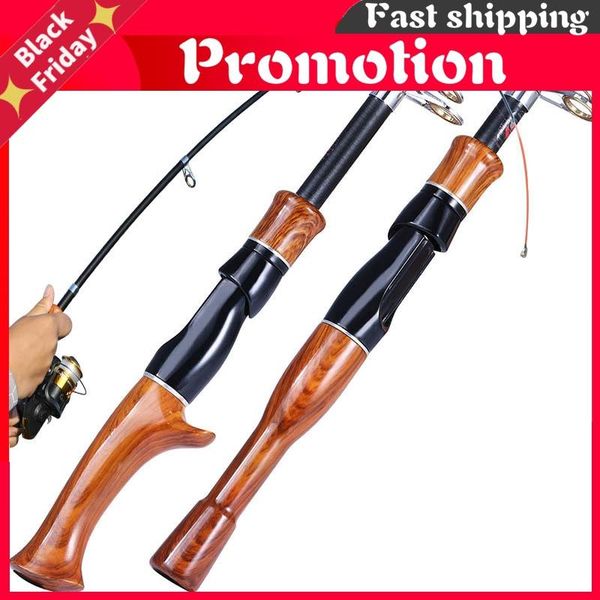 

boat fishing rods rod 1.6m cork handle spinning/casting role carbon fiber protable travel pesca