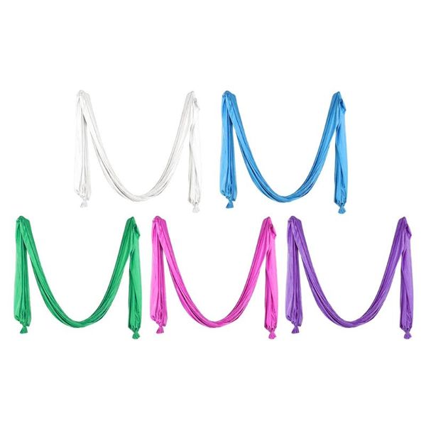 

yoga swing hammock silk hanging sling pilates fitness training yoga prop