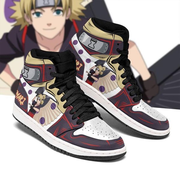

temari sho skill costume boots anime sneakers