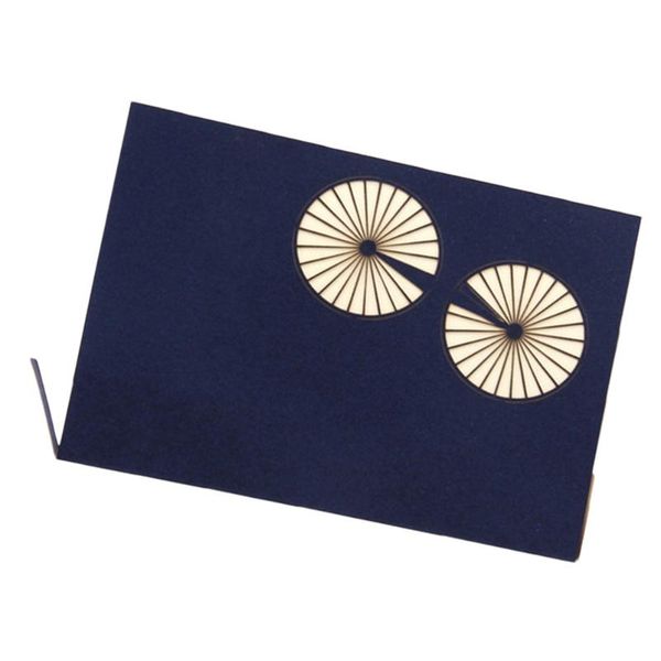 

greeting cards creative 3d bike blessing handcraft graduation for gift (blue)