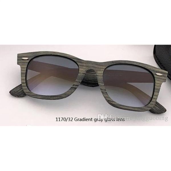 

2021 lens uv400 square sunglasses 50mm de original vintage women men's glass designer wood oculos sol real sunglass flri, White;black