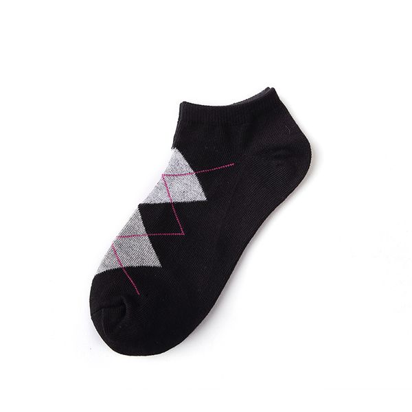 

902 men's cotton socks medium stockings sports spring summer thin air tight, Black