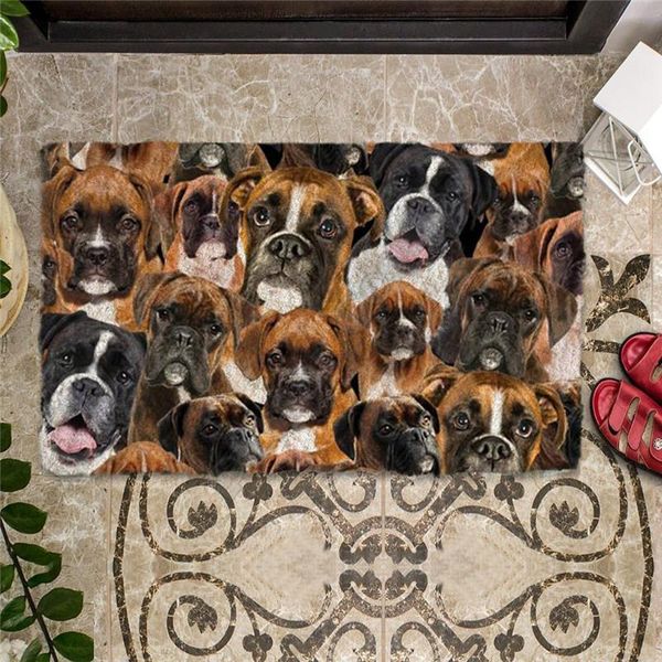 

carpets erugear a bunch of boxers doormat custom non slip door floor mats decor porch