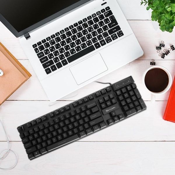 

keyboard mouse combos rgb backlight portable gaming computer for home office