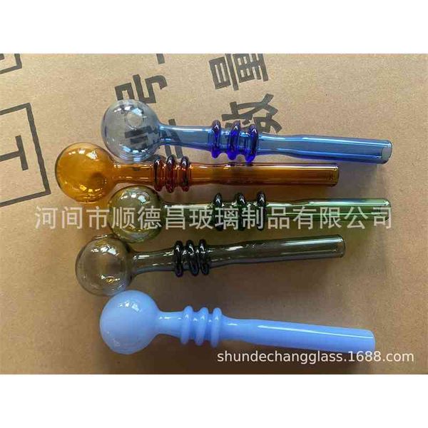 

new color random hair glass bong cigarette accessories