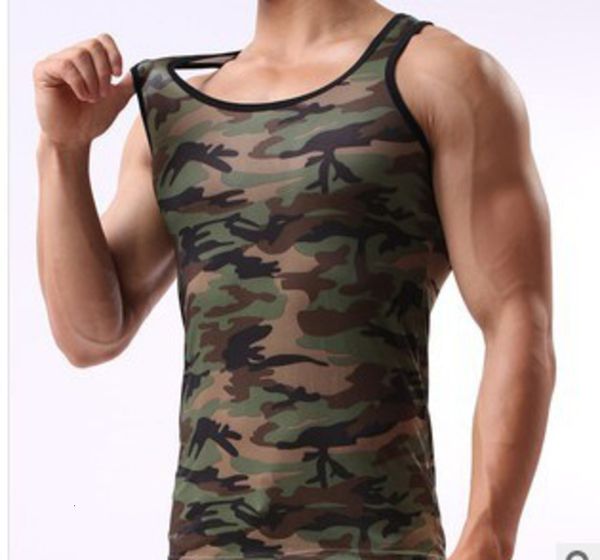 

new shark singlets man tank military style vest camouflage men clothes, White;black