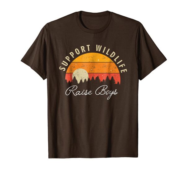 

Support Wildlife Raise Boys Shirt - Funny TShirt for Parents, Mainly pictures