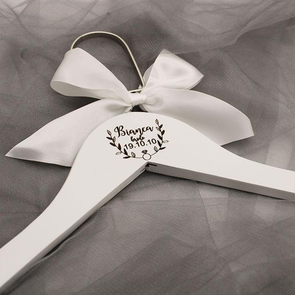 

hangers & racks personalized hangers, white bride hanger, bridesmaid wedding gift , hanger for