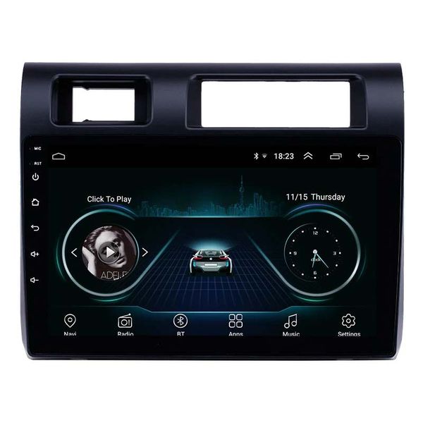 2din Android 10.0 Car DVD Radio Unit Player GPS Navegação Estéreo para 2015-Toyota Land Cruiser Suporte Carplay com IPS