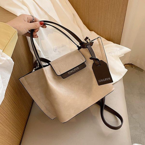 

evening bags contrast color pu shoulder for women 2021 chain designer handbags women's trend hand cross body bag