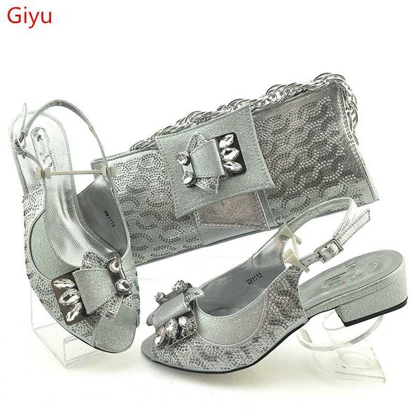 

dress shoes doershow italian matching shoe and bag set silver with bags baghas1-44, Black