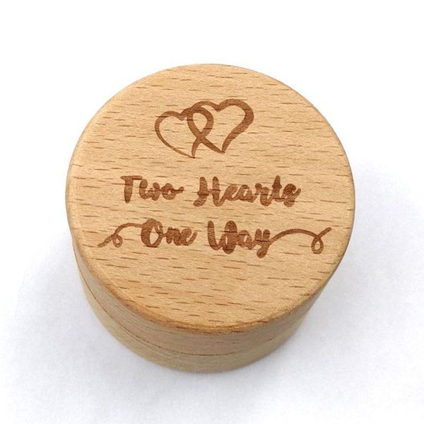 

other event & party supplies j2fb personalized engraving rustic wedding wooden ring box jewelry trinket storage container holder custom two