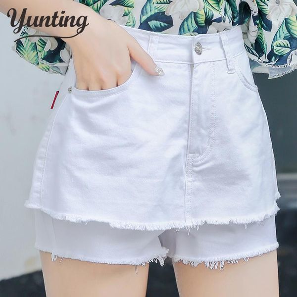 

skinny denim shorts with pockets women 2021 summer streetwear high waist white jean shorts, Blue