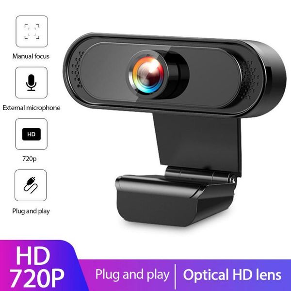 

usb 720p webcam portable digital camcorder external microphone suitable for lapdeskworks great with msn / yahoo / skype
