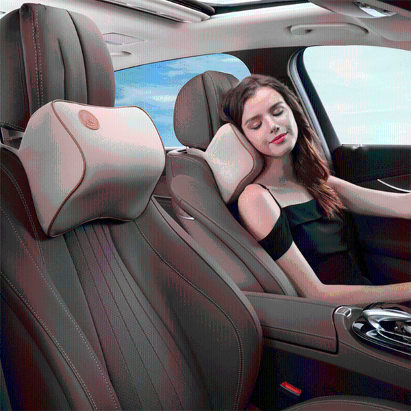 

seat cushions car headrest neck pillows cover head waist rest massage pillow soft memory accessory interior accessories