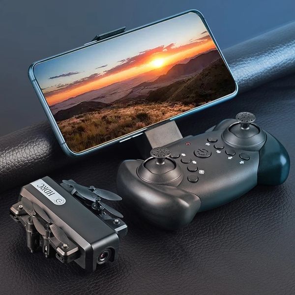 

4k hd camera mini rc quadcopter one key return take off 360 degree rolling remote control drone toy with 3pcs battery kid gifts