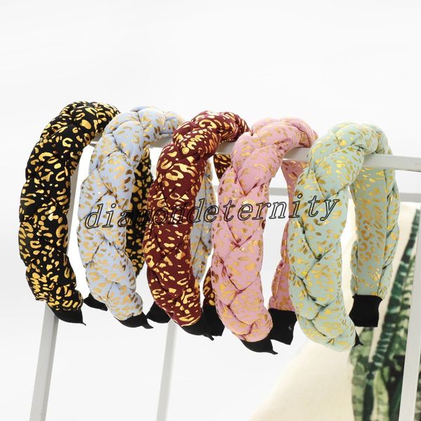 

2021 vintage gild sponge headbands braided bezel hairband women hair accessories girls headband opaska do wlosow bandeau femme diademas, Silver