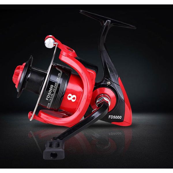 

2021 now fishing reel all metal spool spinning reel 8kg max drag stainless steel handle line spool saltwater fishing accessories