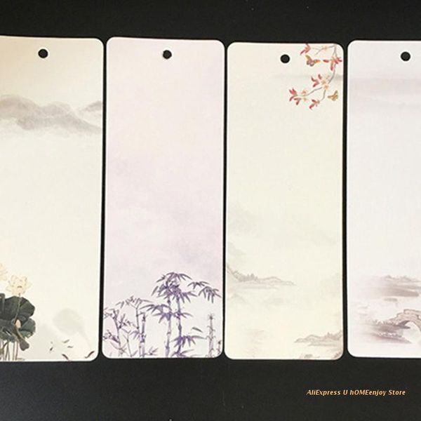 

bookmark 40 pcs book markers antiquity landscape accessories office school dropship