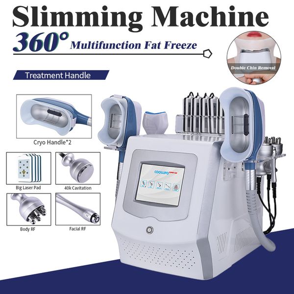 

7 in 1 cryolipolysis lipo laser 40k cavitation rf facial lipolaser machine fat ing equipment cryo therapy loss weight