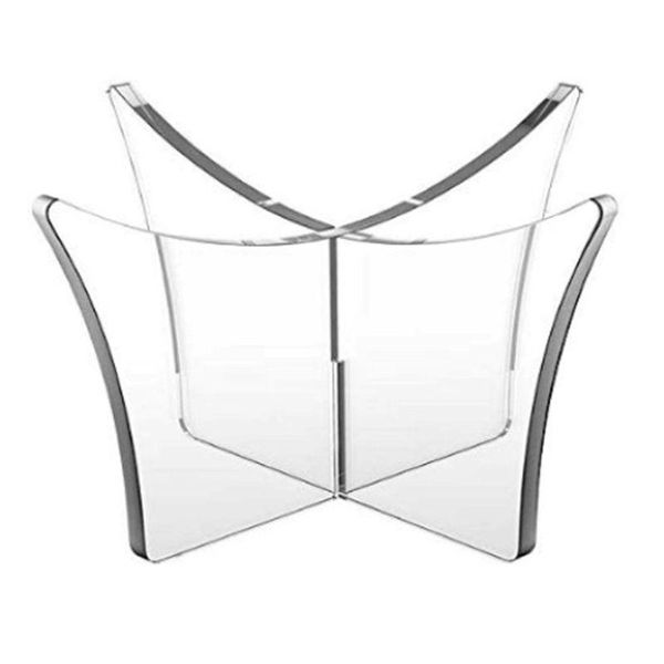 

jewelry pouches, bags a2ua acrylic clear ball display sphere stand transparent holder showcase for basketball football soccer rugby, Pink;blue