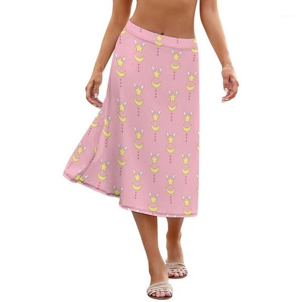 

skirts kero skirt fashion going out ladies pattern polyester beautiful midi, Black