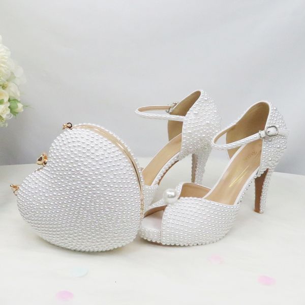 

baoyafang summer shoes woman 2021 high heels sandals ladies big size open toe wedding party set bride lqyt, Black