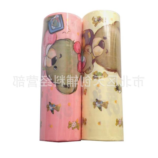 

shopping plastic cartoon bag, carry gift children's bear pcs 100 clothing auaon