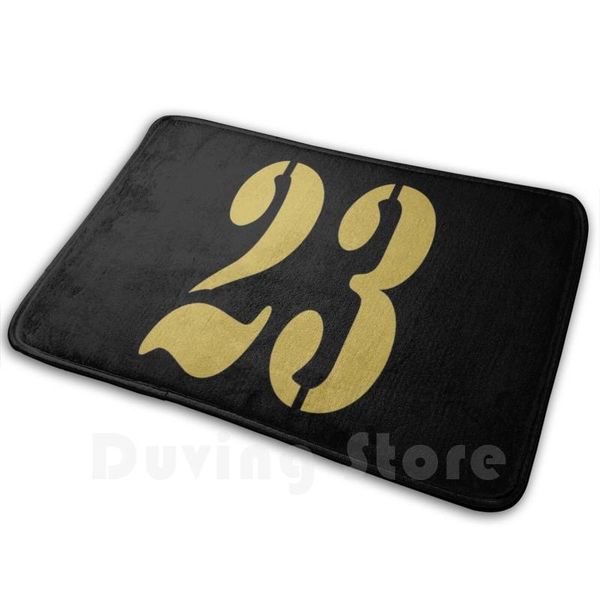 

carpets 23 twenty-three 23th number gold army carpet mat rug cushion numbers numeric birthday lucky year birth date day