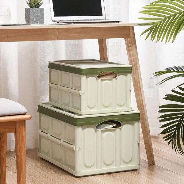 

storage bags folding box stacking plastic sundries sorting clothing