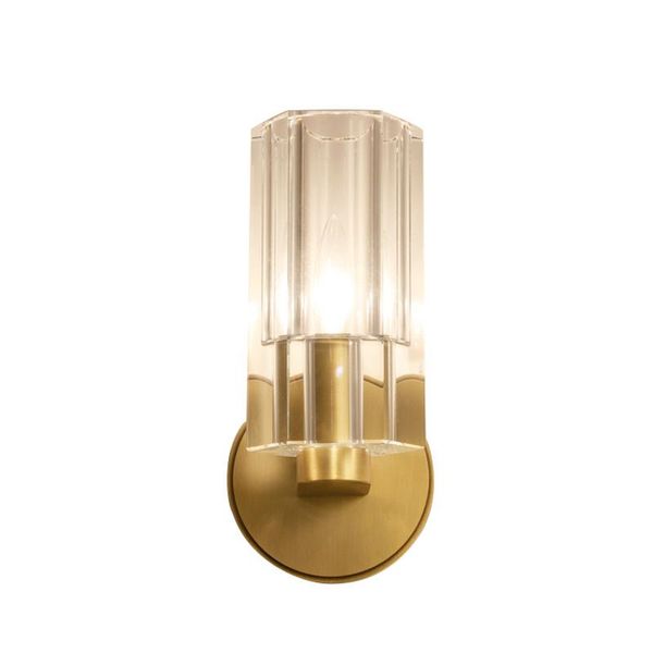 

wall lamp post modern lights luxury villa living room bedroom crystal light fixture nordic home decoration lighting e14 led