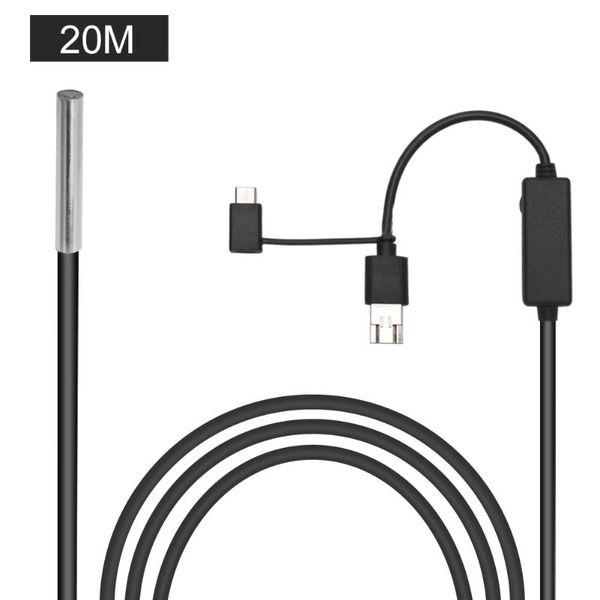 

underwater car mobile phones led lights for android 720p inspection borescope tap-c usb 3 in 1 interface