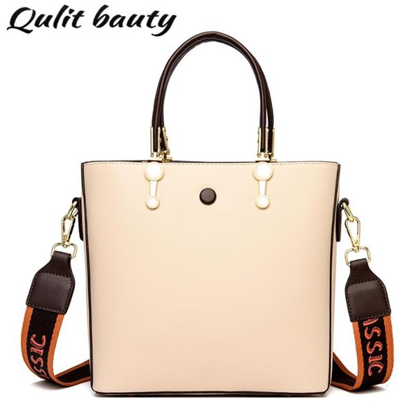 

evening bags pu leather women's fashion shoulder messenger bag large capacity female handbags luxury designer sac