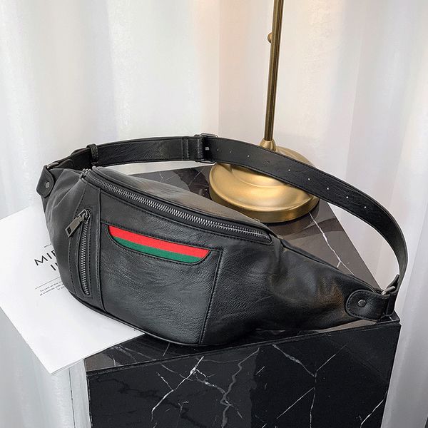 

pockets 2021 trend men's and women's bags fashion frosted chest waist messenger versatile single shoulder