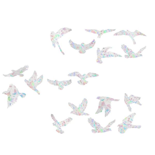 

window stickers 1 sheet decorative indoor bird modelings decals decal adornments