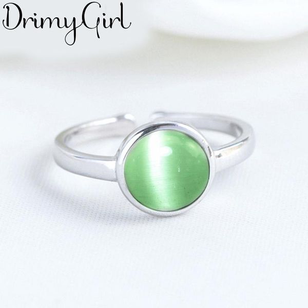 

wedding rings punk vintage opal for women boho female charms jewelry men antique knuckle ring fashion party gift, Slivery;golden