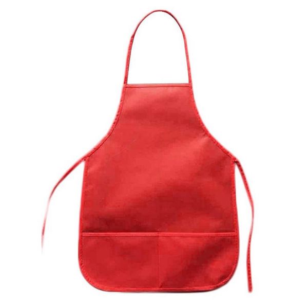 

children aprons with pockets kitchen classroom arts crafts painter non woven
