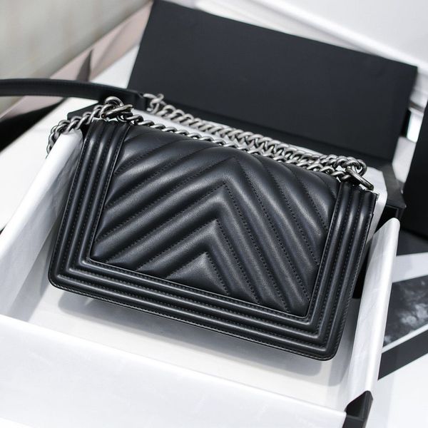 

2021 fashion women's bag small fragrant style lingge chain shoulder crossbody