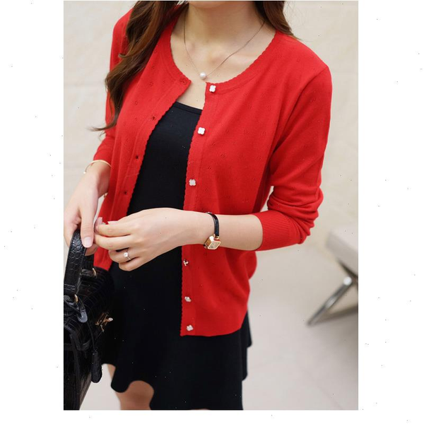 

new spring summer female knit cardigan sweater coat short female a little shawl knitted jacket female, White;black