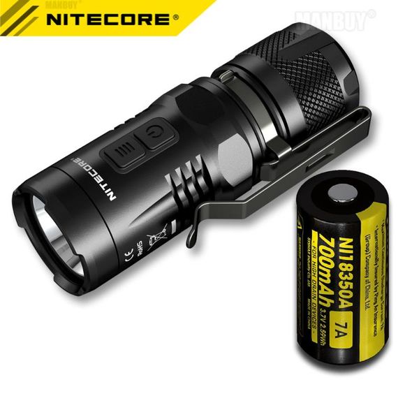 

flashlights torches sale nitecore ec11 900 lumens with 18350 rechargeable battery waterproof rescue outdoor search camping wholes
