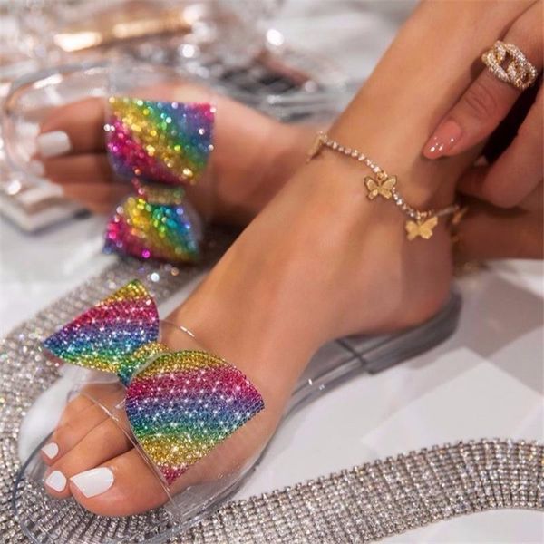 

slippers korean flat bottom fashion casual lady, Black