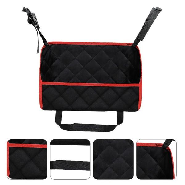 

storage bags durable vehicle hanging pocket holder leather organize bag