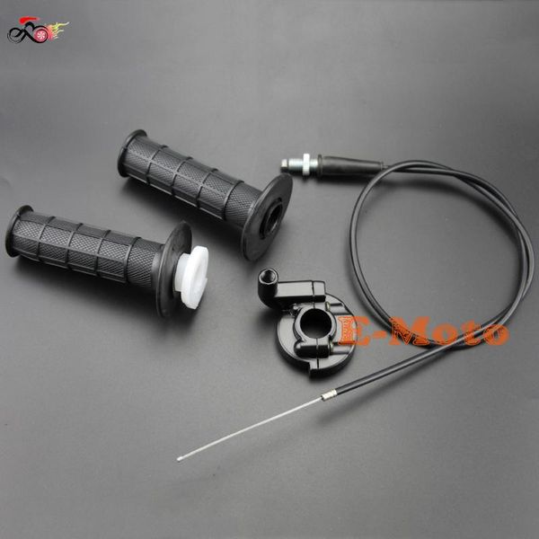 

handlebars hand grips throttle housing cable set baja warrior mb165 mb200 5.5hp 6.5hp 196cc ping