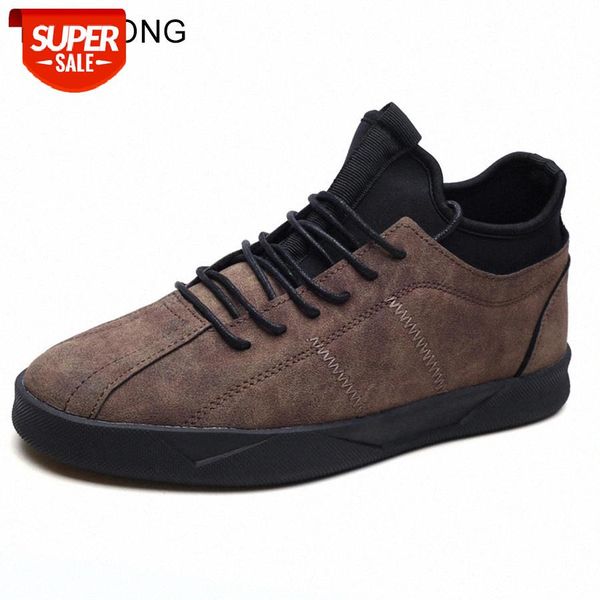 

lcizrong summer retro men lace-up comfortable casual shoes male non-slip rubber sole footwear breathable flat shoes spring #tl1o